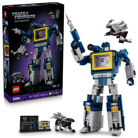 LEGO® - Icons 10358 Transformers：音波 (Transformers