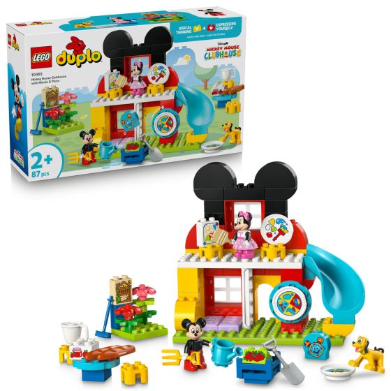 LEGO® DUPLO 10465 Mickey Mouse Clubhouse with Minnie & Pluto (Disney,Creative Games,Kids Toys,Bricks)