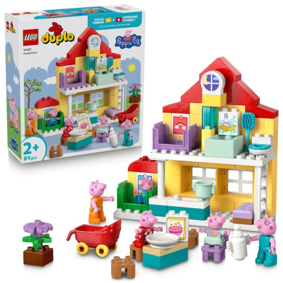 LEGO® DUPLO 10467 Family House (PEPPA PIG,Creative Games,Kids Toys,Bricks)