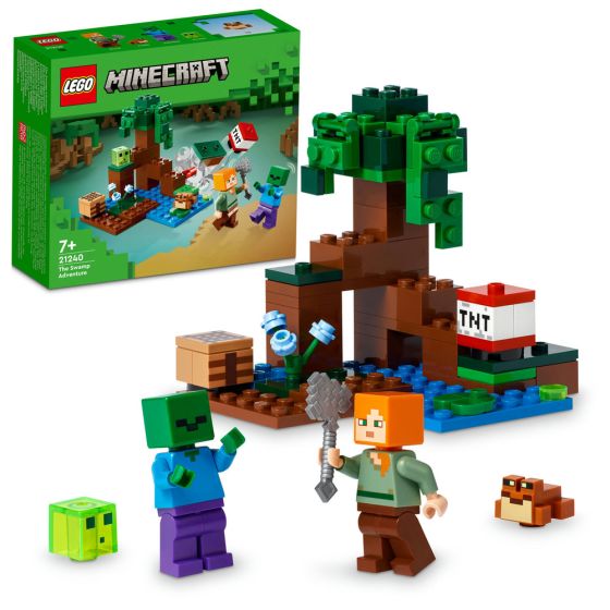 LEGO®Minecraft®21240 沼澤冒險(當個創世神