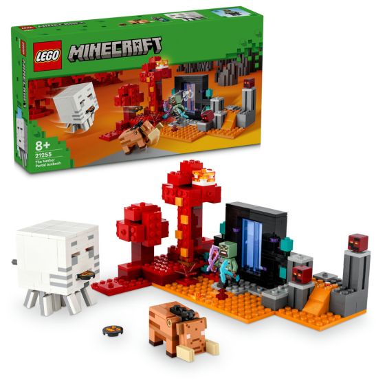 LEGO® - Minecraft® 21255 The Nether Portal Ambush (玩具