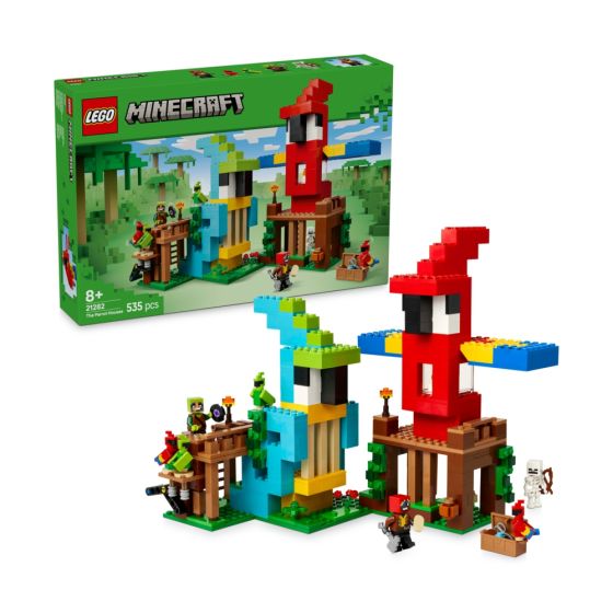 LEGO® - Minecraft® 21282 The Parrot Houses (Kids Toys