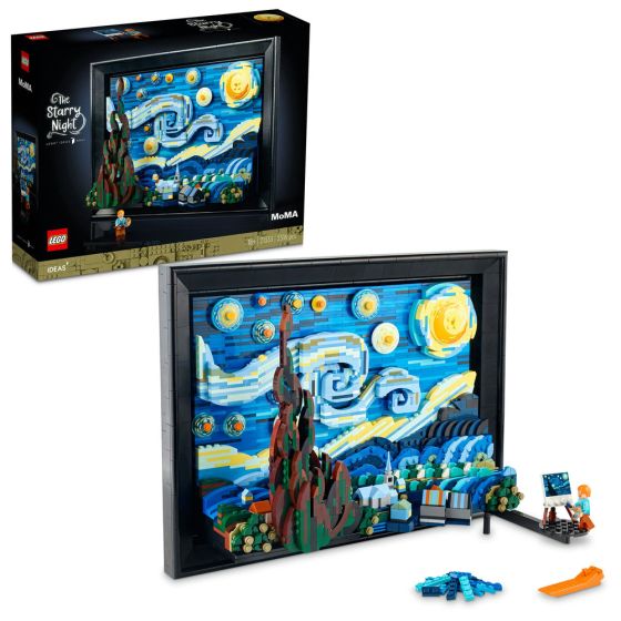 LEGO® - Ideas 21333 Vincent van Gogh - 星夜 (梵谷