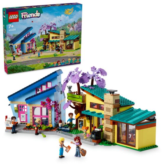 LEGO® - Friends 42620 歐利的家和佩斯莉的家 (玩具