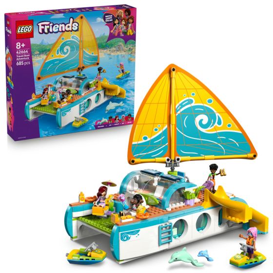 LEGO® - Friends 42664 旅行船大冒險 (交通工具玩具