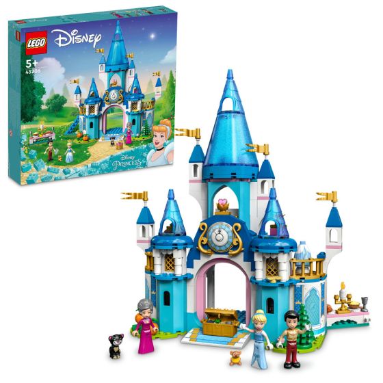 LEGO®Disney 43206 Cinderella 和 Prince Charming 的城堡 (迪士尼