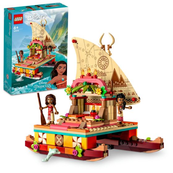 LEGO®Disney Princess™ 43210 Moana's Wayfinding Boat (魔海奇缘