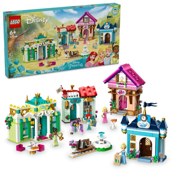 LEGO® - Disney™ 43246 迪士尼公主市集大冒險 (玩具