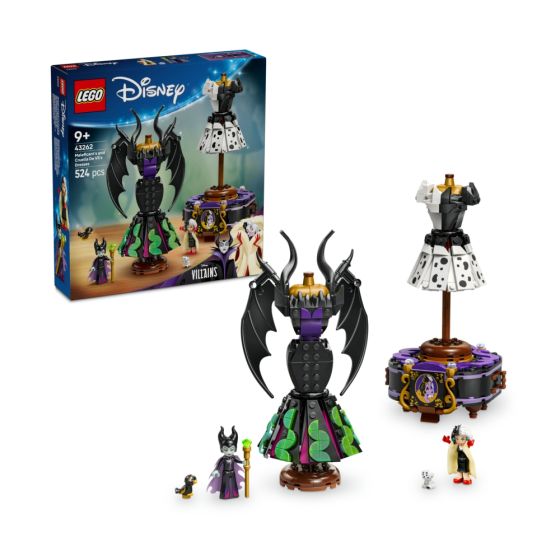 LEGO® - Disney™ 43262 Maleficent's and Cruella De Vil's Dresses (Disney Toys