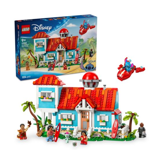 LEGO® - Disney™ 43268 Lilo and Stitch Beach House (Disney Toys