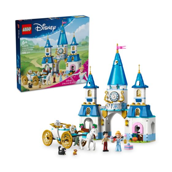 LEGO® - Disney™ 43275 灰姑娘的城堡和馬車 ( 迪士尼玩具