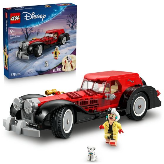LEGO® - Disney 43277 黑白魔后Cruella的汽車 (101斑點狗