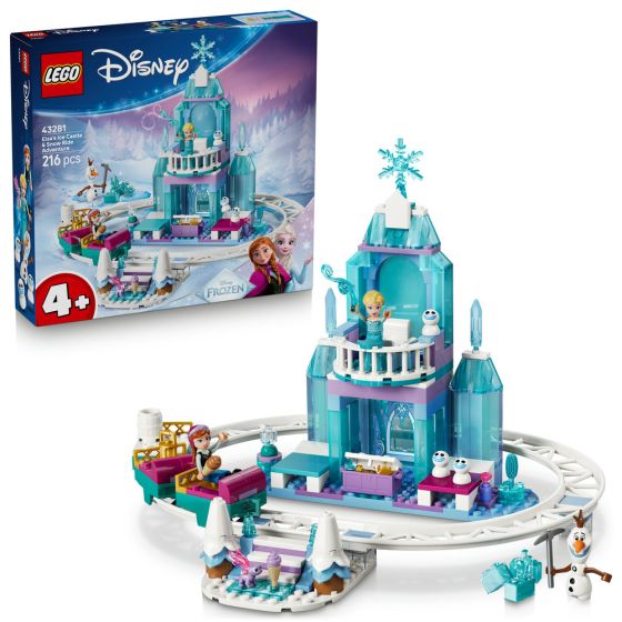 LEGO® - Disney Princess 43281 艾莎的冰雪城堡和雪橇大冒險 (雪寶
