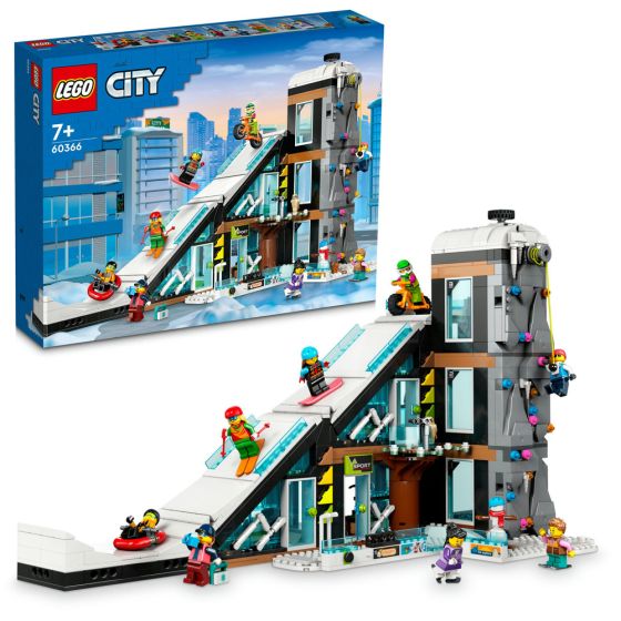 LEGO® - City 60366 滑雪攀岩中心 (建築玩具