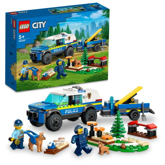 LEGO®City 60369 流動警犬訓練車 (警察玩具