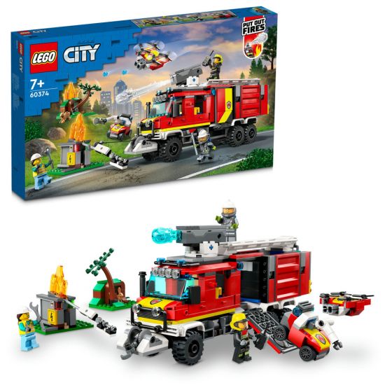 LEGO® - City 60374 消防指揮車(玩具車