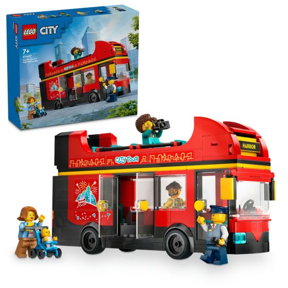 LEGO® - City 60407 紅色雙層觀光巴士 (交通工具