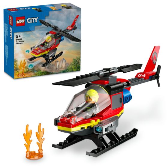 LEGO® - City 60411 消防救援直升機 (玩具