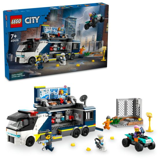 LEGO® - City 60418 警察行動刑事實驗室 (玩具