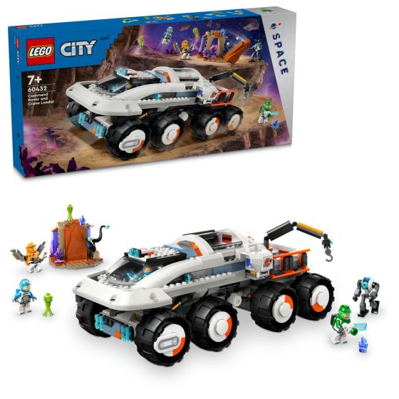 LEGO® - City 60432 指揮探測車和起重裝載機 (玩具