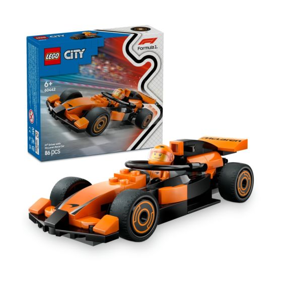 LEGO® - City 60442 F1® 賽車手和 McLaren 賽車 (交通工具