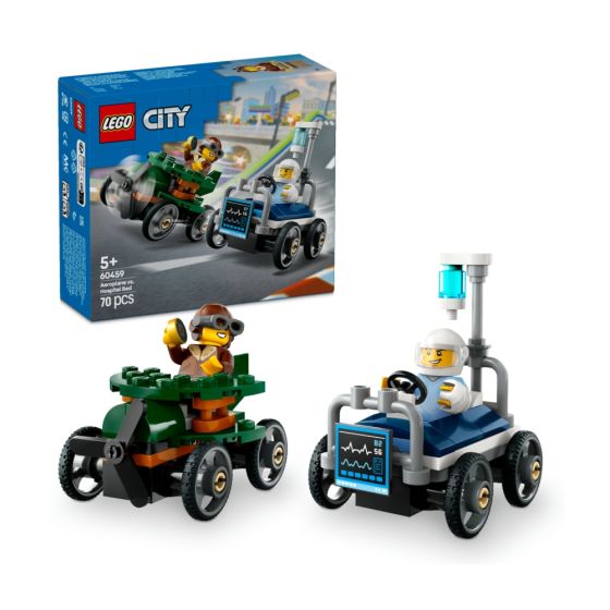 LEGO® - City 60459 飛機對病床賽車套裝 (交通工具