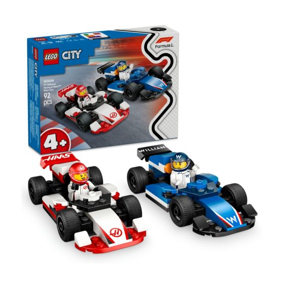 LEGO® - City 60464 F1® Williams Racing 和 Haas F1® 賽車 (交通工具