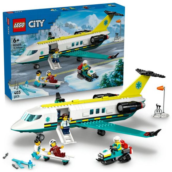 LEGO® - City 60465 緊急救護飛機 (家家酒