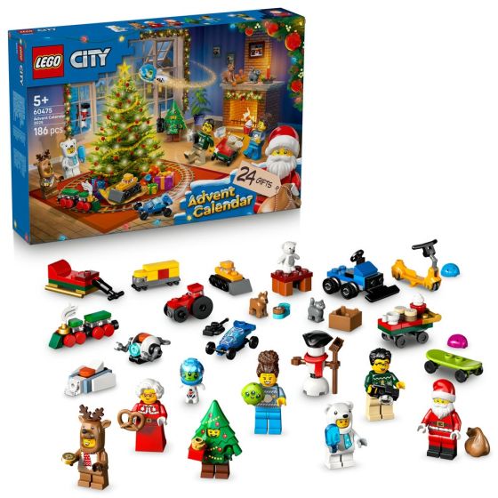 LEGO® - City 60475 2025 年倒數日曆 (創意力發展玩具