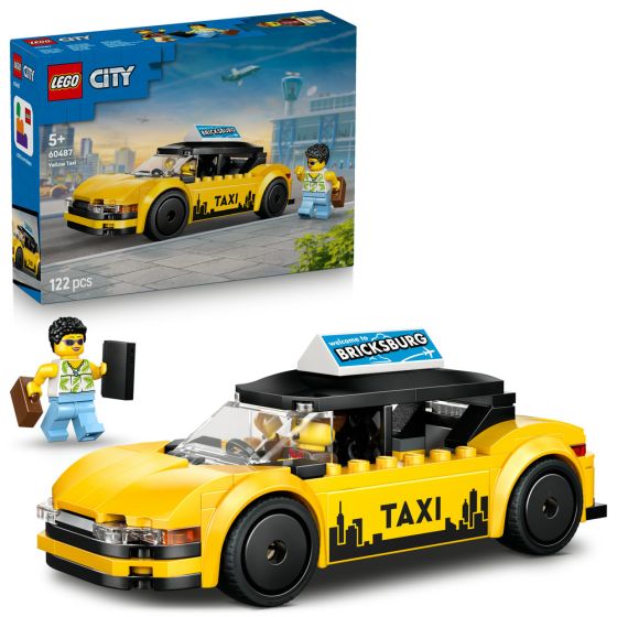LEGO® - City 60487 黃色的士 (玩具車