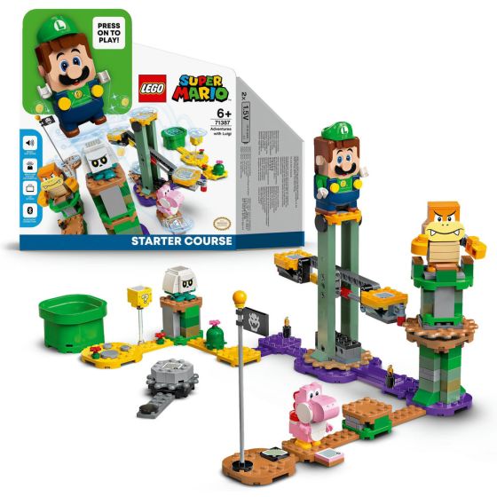 LEGO® - Super Mario™ Luigi 路易吉冒險主機 71387 (瑪利歐玩具