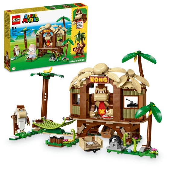 LEGO® - Super Mario™ 71424 Donkey Kong 的樹屋擴充版圖 (瑪利歐玩具