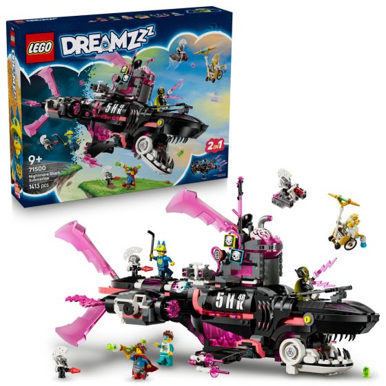 LEGO® - DREAMZzz™ 71500 惡夢鯊魚潛水艇 (追夢人的試煉