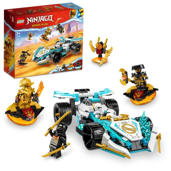 LEGO® - Ninjago® 71791 Zane 的龍之力量旋風忍術賽車 (忍者玩具