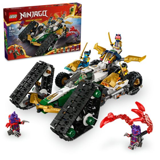 LEGO® - Ninjago® 71820 忍者團隊合體車 (忍者玩具