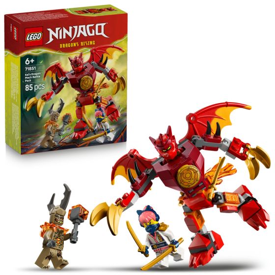 LEGO® - NINJAGO® 71851 赤地的猛龍機械人戰鬥組 (機械人