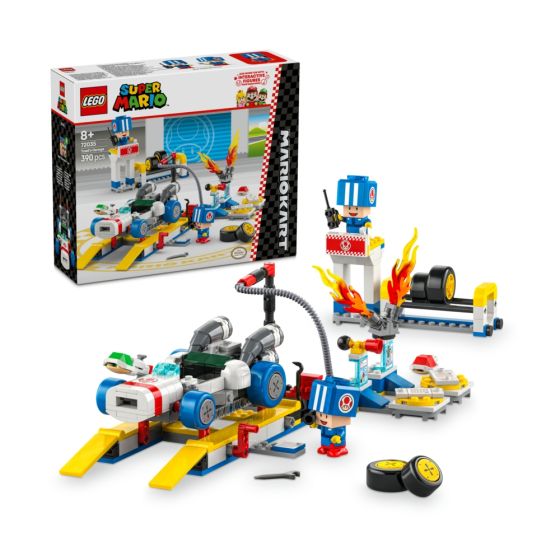 LEGO® - Super Mario™ 72035 瑪利歐賽車™－奇諾比奧的車庫 (瑪利歐玩具