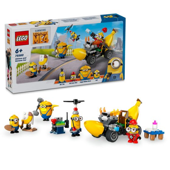 LEGO® - Minions 75580 小小兵和香蕉車 ( 玩具車