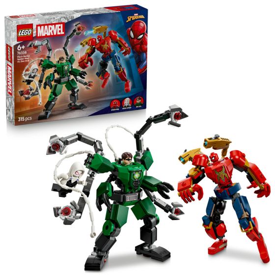 LEGO® - Marvel Super Heroes 76338 機甲大戰：蜘蛛俠 vs. 八爪博士 (機械人