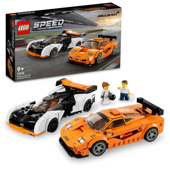 LEGO® - Speed Champions 76918 McLaren Solus GT & McLaren F1 LM ( 拼砌賽車