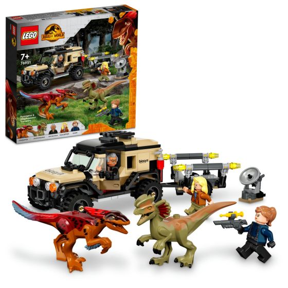 LEGO® - Jurassic World™ 76951 Pyroraptor & Dilophosaurus Transport (恐龍