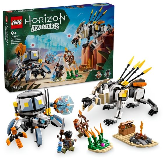 LEGO® - Horizon 77037 Aloy & Varl vs. Shell-Walker & Sawtooth (Playset