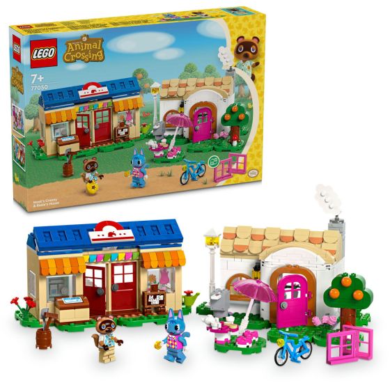 LEGO® - Animal Crossing™ 77050 Nook 商店與彭花的家 (玩具動物