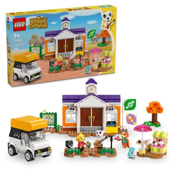 LEGO® - Animal Crossing™ 77052 廣場上的 K.K. 演唱會 (玩具動物