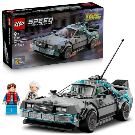 LEGO® Speed Champions 77256 Time Machine from Back to the Future (Vehicle,Decoration,Gift,Creative)