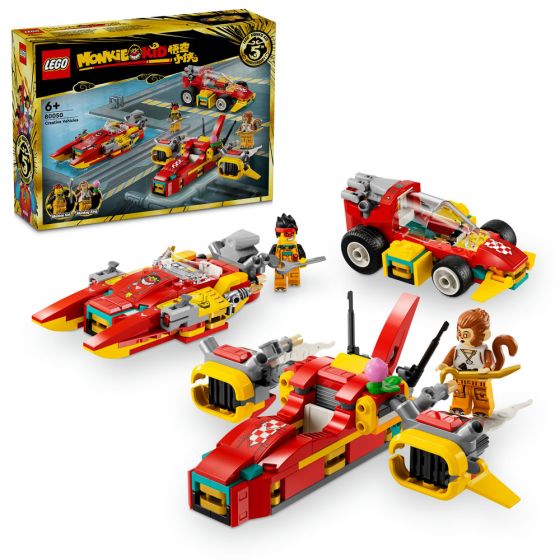 LEGO® - Monkie Kid™ 80050 悟空小俠百變汽車工廠 (玩具