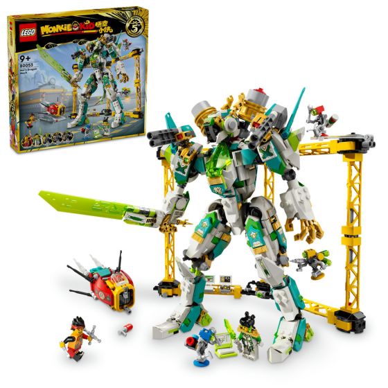 LEGO® - Monkie Kid™ 80053 龍小驕白龍戰鬥機甲 (玩具