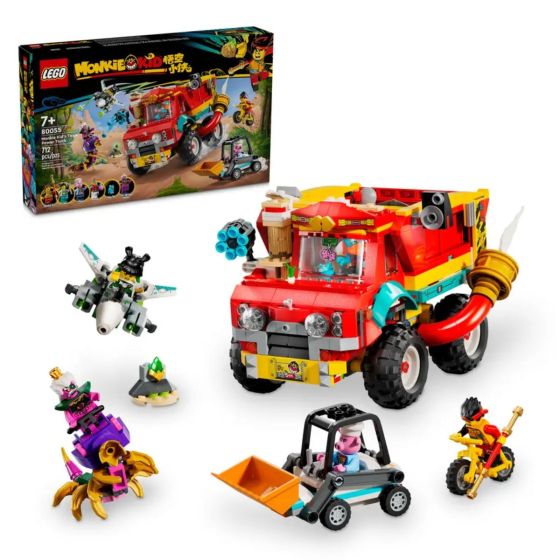 LEGO® - Monkie Kid™ 80055 悟空小俠能量裝載車 (悟空玩具