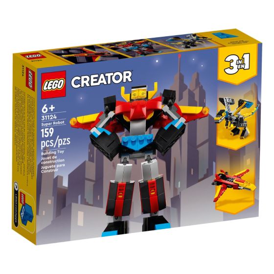 LEGO® - Creator 3 合 1 超級機器人 (31124) LEGO_BOM_31124