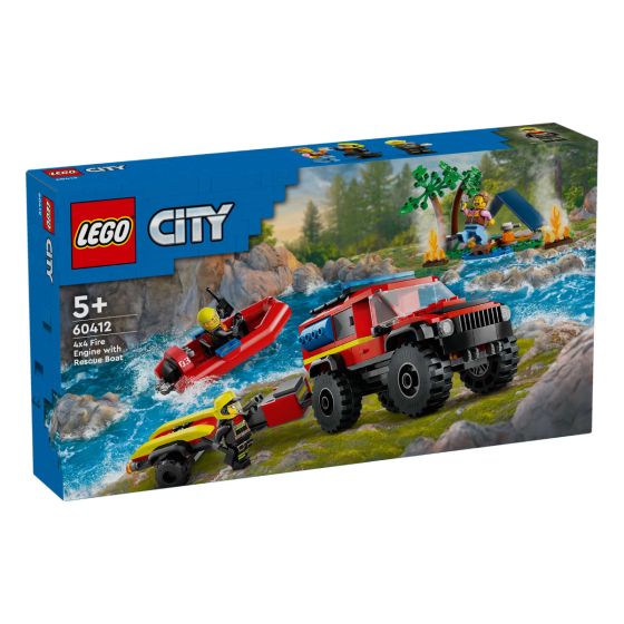 LEGO® - 城市四輪驅動消防車和救援艇 (60412) LEGO_BOM_60412